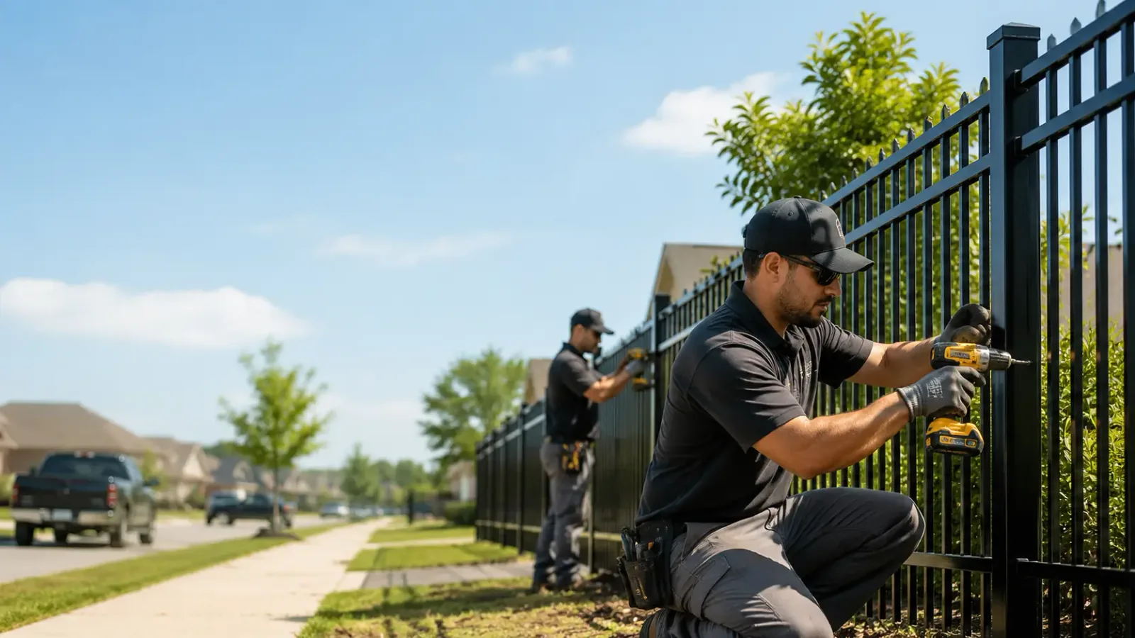 Metal Fence Installation in Dickerson Run, PA